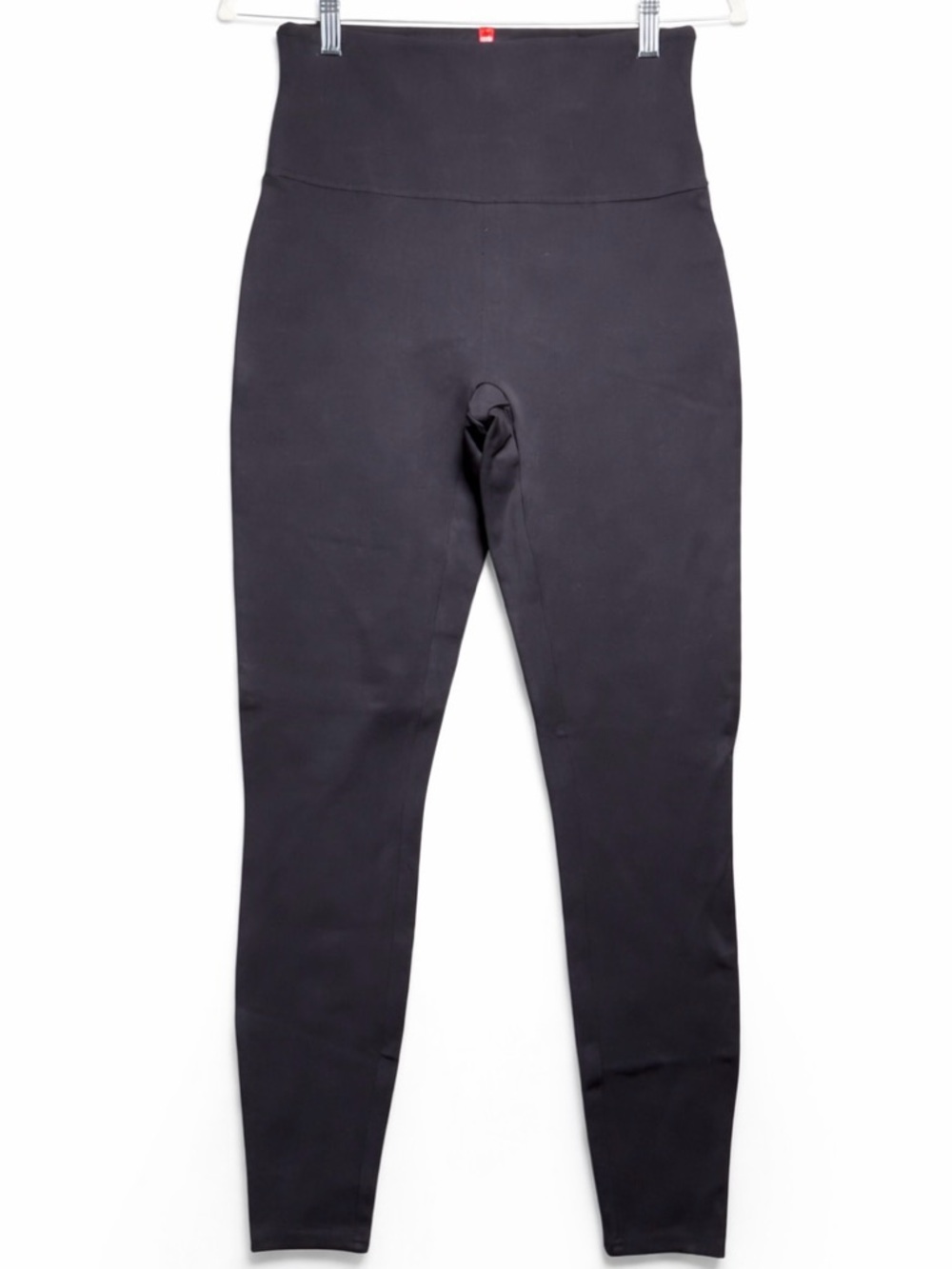 SPANX Black High Waisted Shaping Leggings Tummy Control Stretch Womens SP